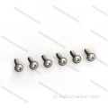 Bêste priis M3 oanpaste Titanium Round Head Screw